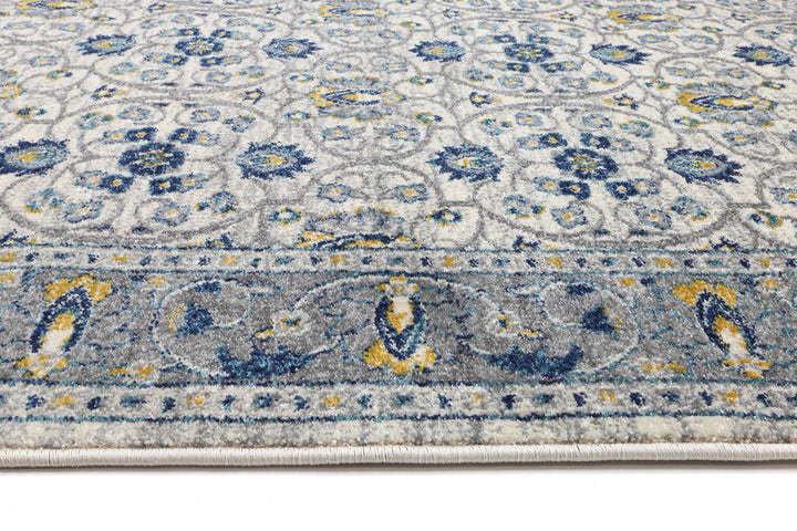 Delicate Blue Green Oriental Rug