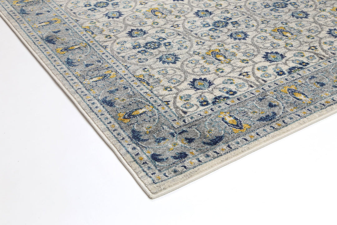 Delicate Blue Green Oriental Rug