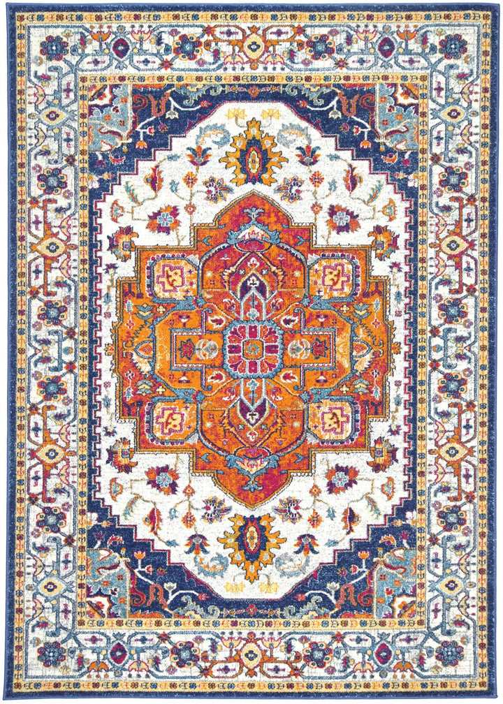 Delicate Multi Oriental Rug