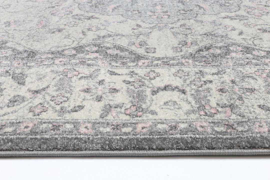 Delicate Grey Oriental Rug