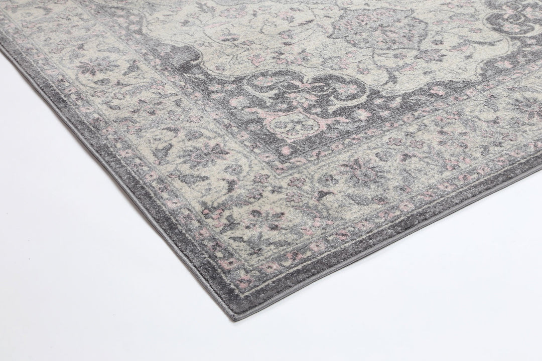 Delicate Grey Oriental Rug