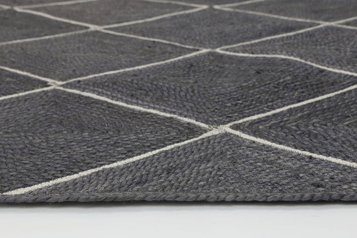 Artisan Grey Natural Diamond Rug