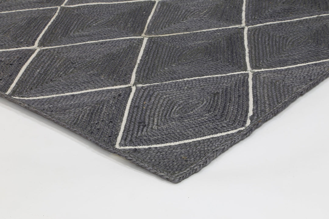 Artisan Grey Natural Diamond Rug