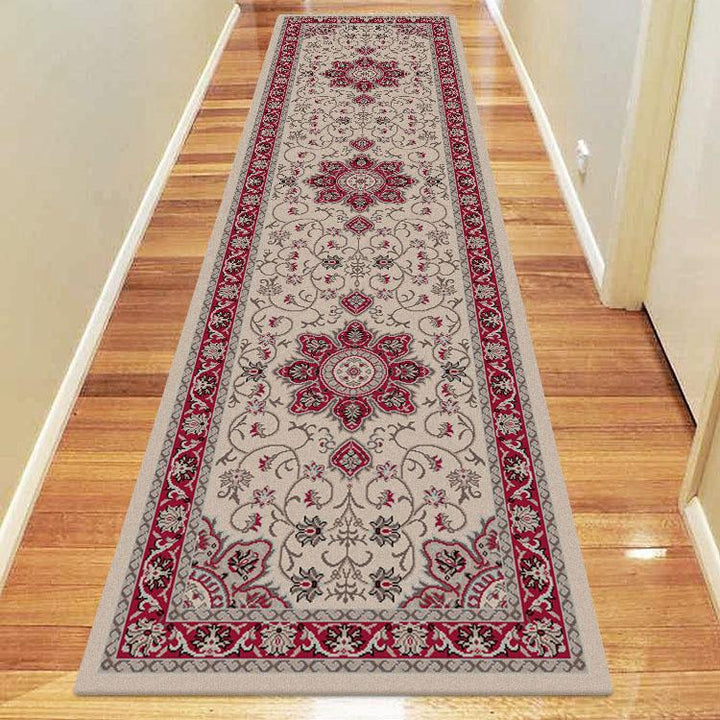 Descent 6267 Beige Hallway Runner