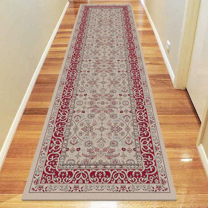 Descent 6881 Beige Hallway Runner