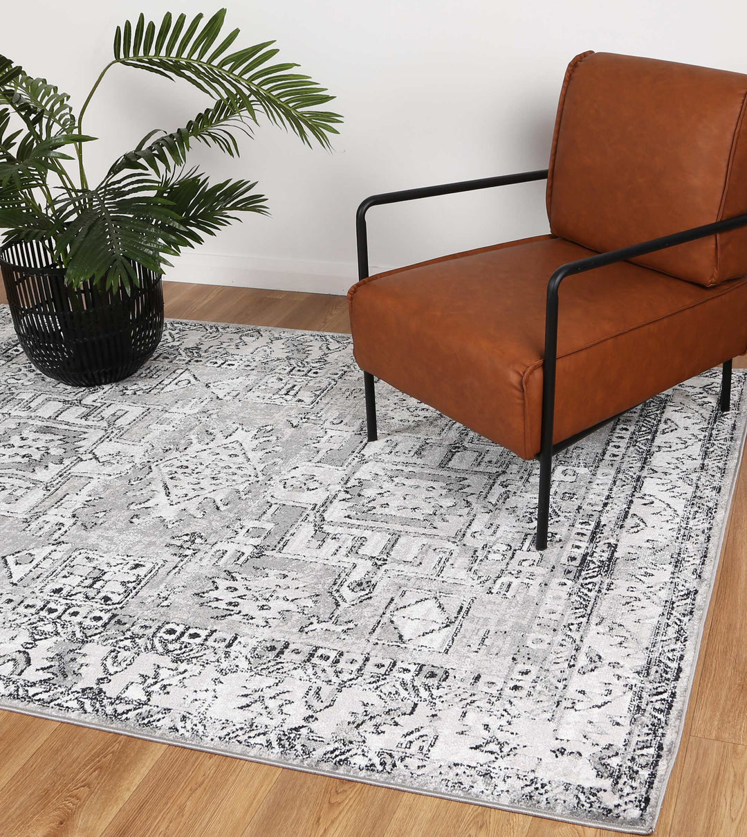 Estate Traditional Grey Rug