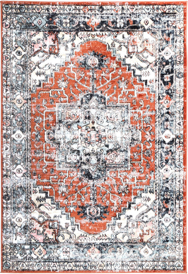 Estate Traditional Terracotta Rug