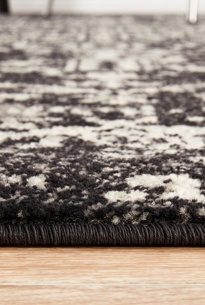 Evoke Scape Charcoal Transitional Rug