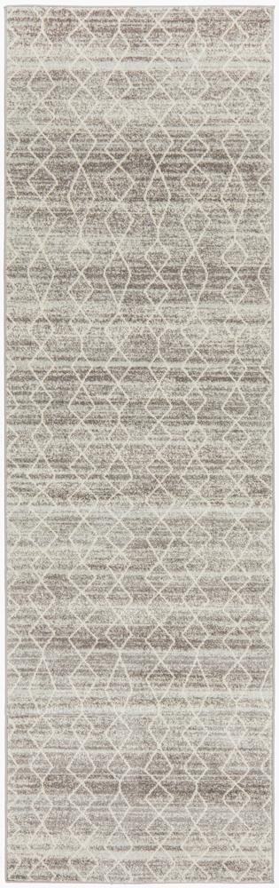 Evoke Remy Silver Transitional Runner Rug