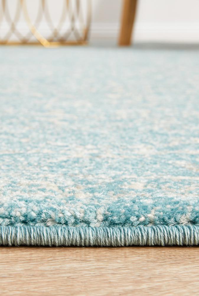 Evoke Depth Blue Transitional Rug