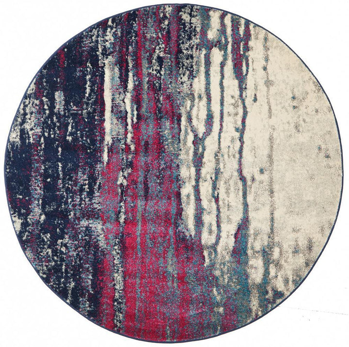 Evoke Bedrock Stone Transitional Round Rug