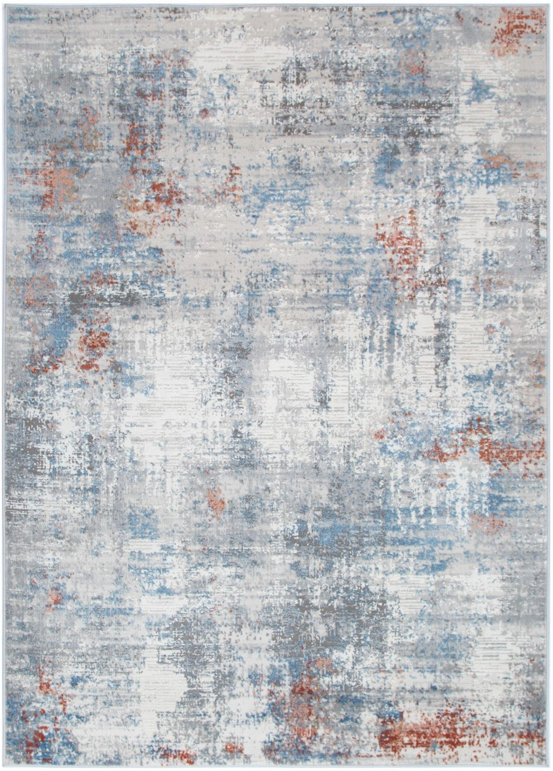 Expressions Grey Multi Modern Rug