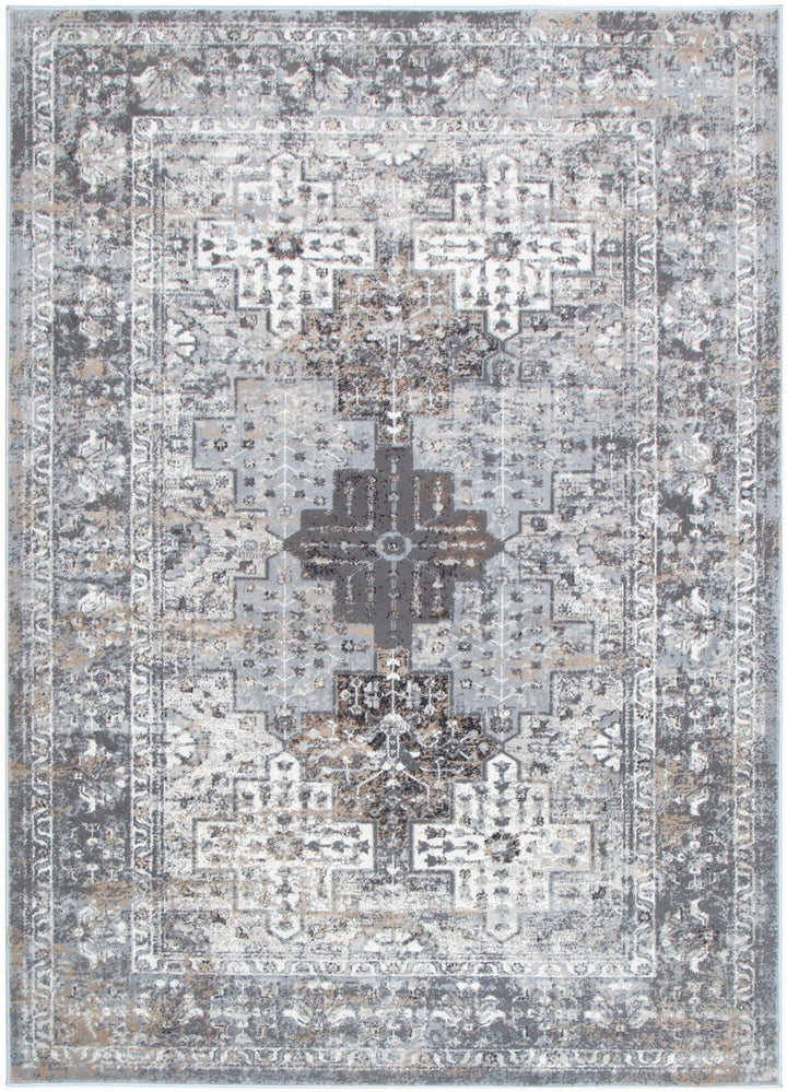 Expressions Grey Oriental Rug