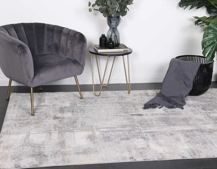 Expressions Beige Grey Modern Rug