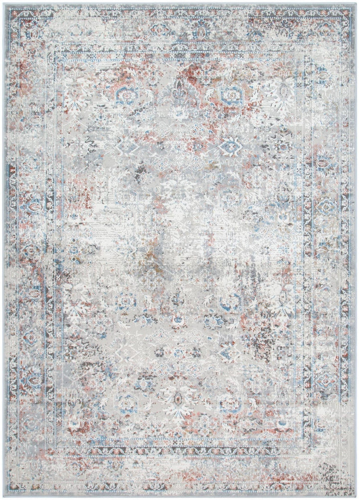 Expressions Multi Grey Contemporary Rug