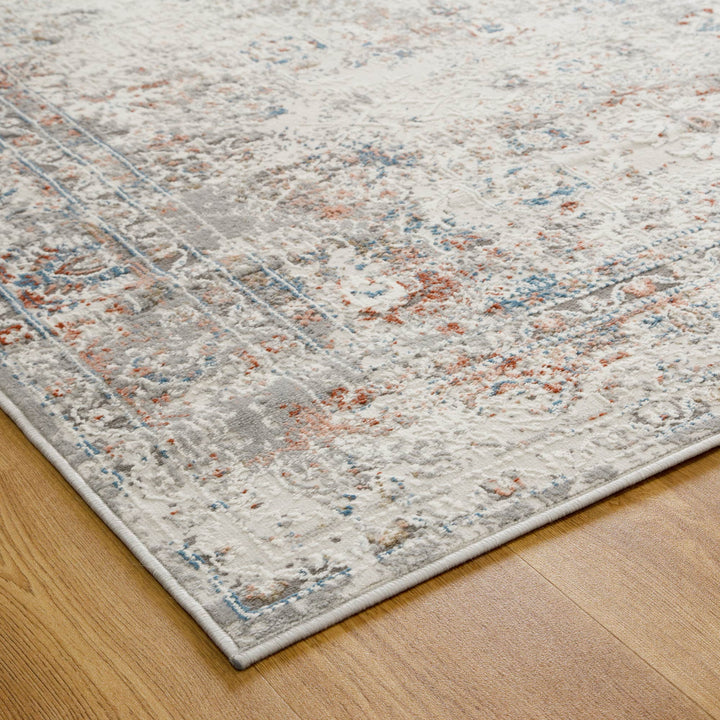 Expressions Multi Grey Contemporary Rug