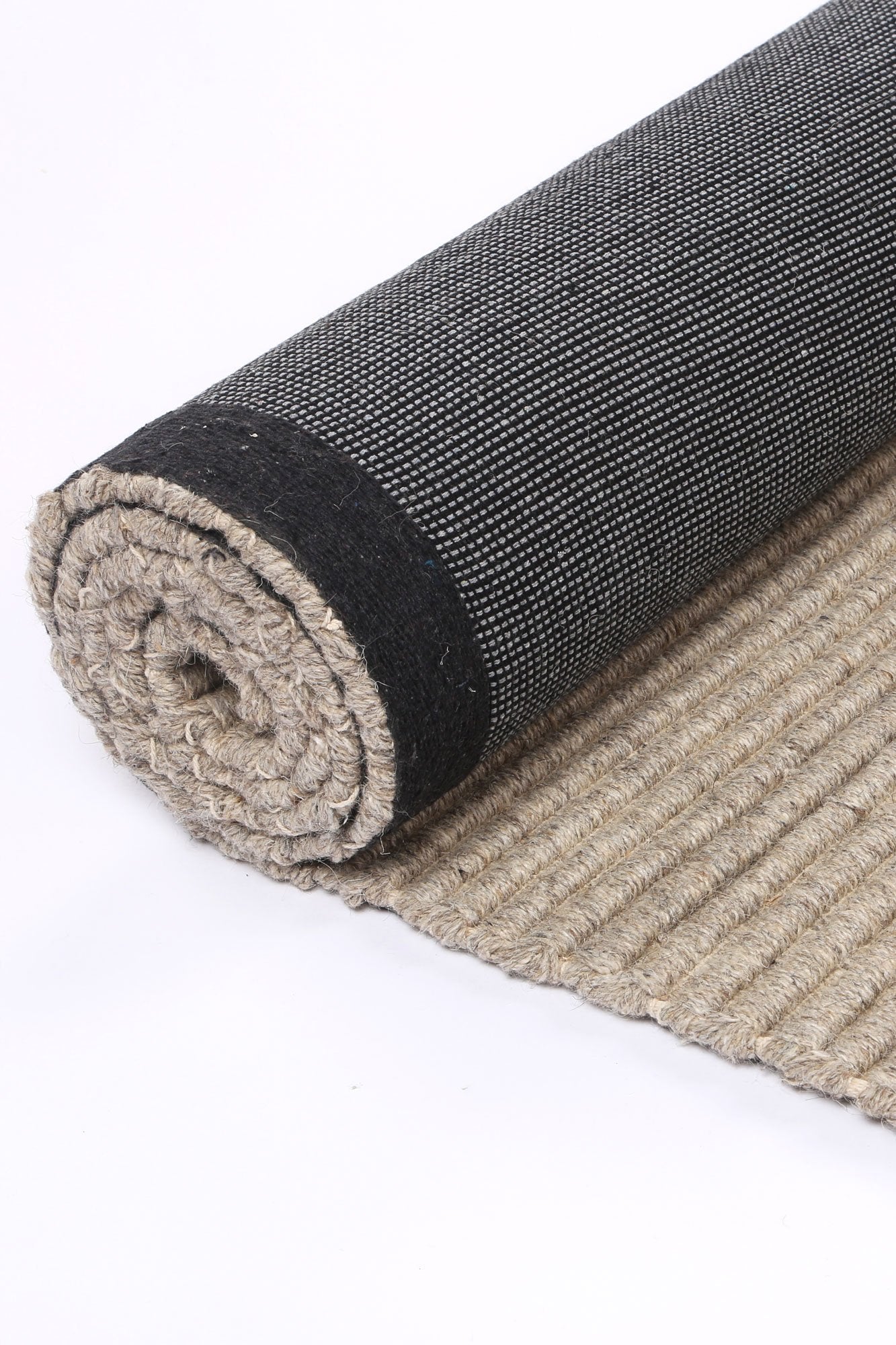 Goa Modern Wool Ash Rug
