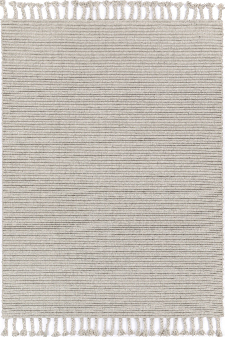 Goa Modern Wool Grey Rug Hallway Runner