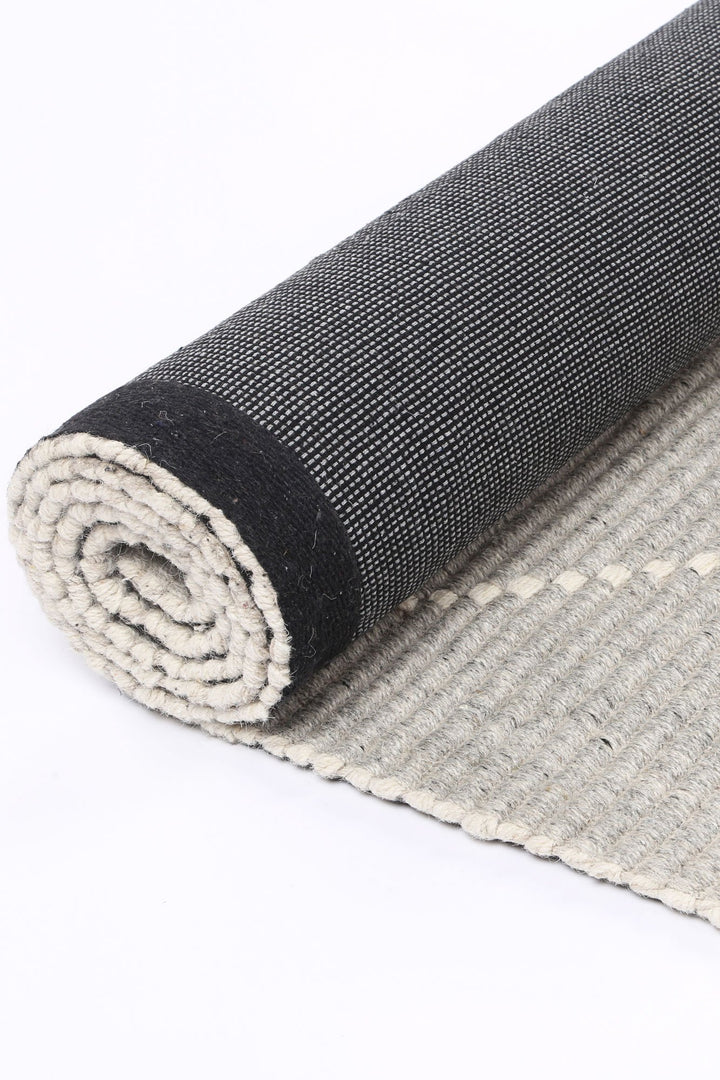 Goa Diamond Tassel Grey Rug