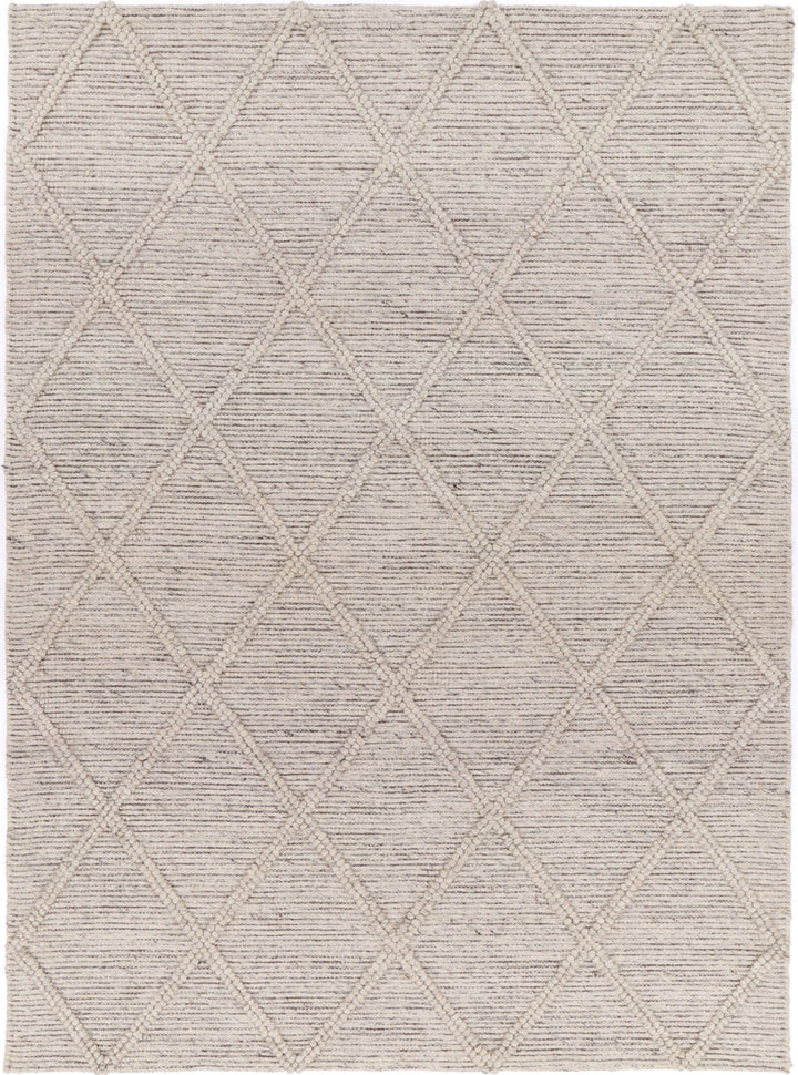 Goa Diamond Braided Ash Rug Hallway Runner