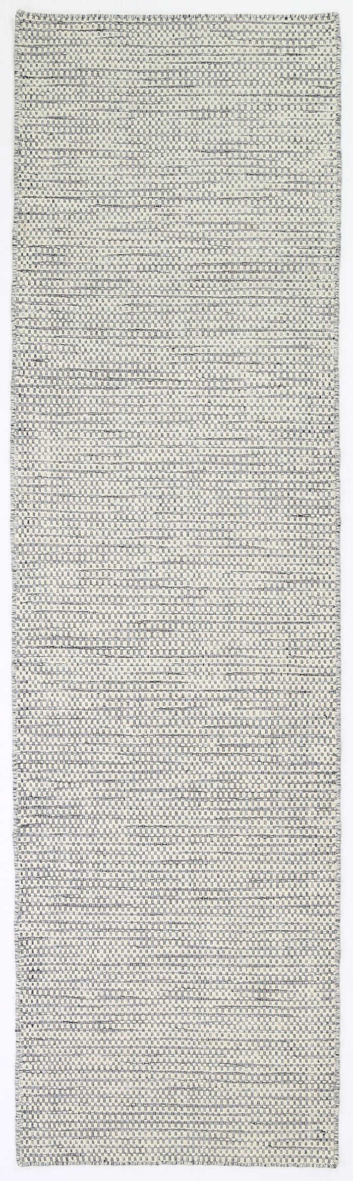 Nordic Grey Reversible Wool Runner Rug