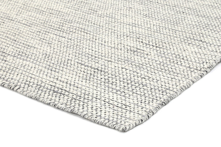 Nordic Grey Reversible Wool Rug