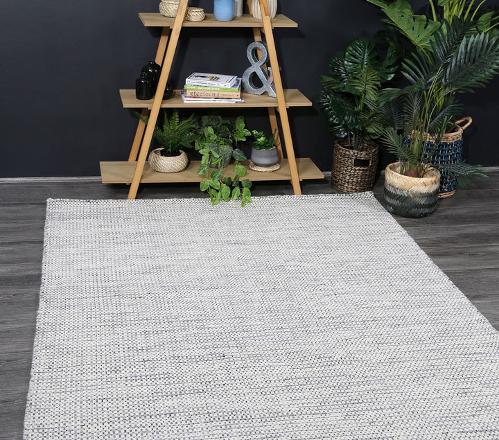 Nordic Grey Reversible Wool Rug