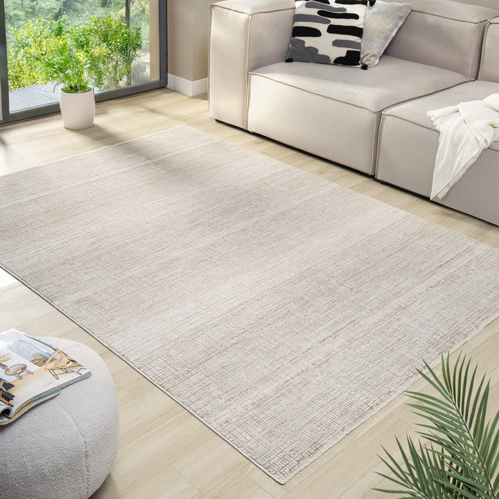 Atelier Texture Linen Weave Sand Rug
