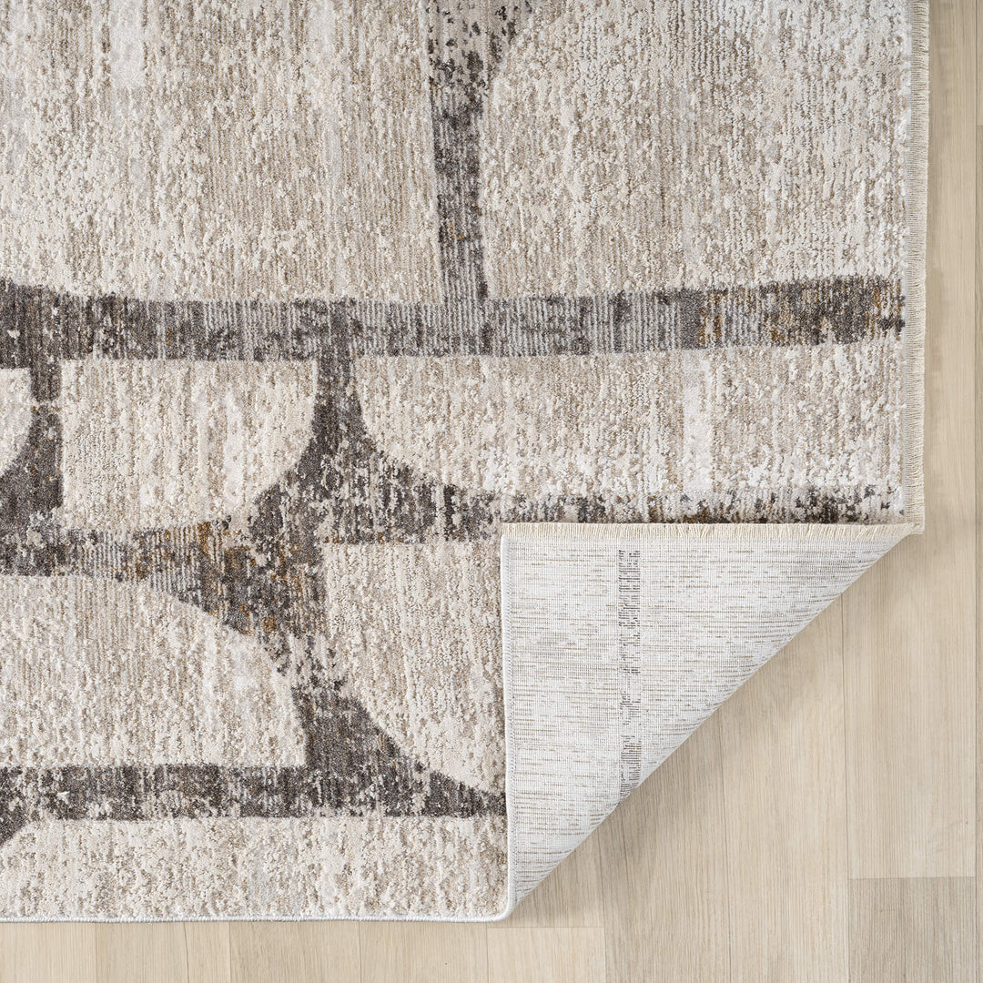 Atelier Texture Cut Stone Beige Rug