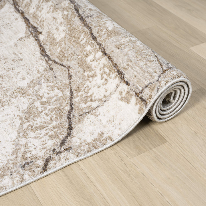 Atelier Texture Marble Vein Ivory Rug