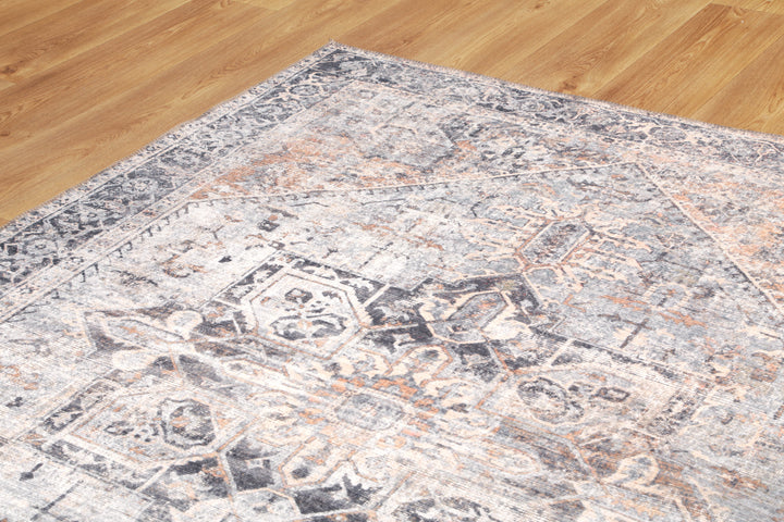 Heritage Mei Machine Washable Rug