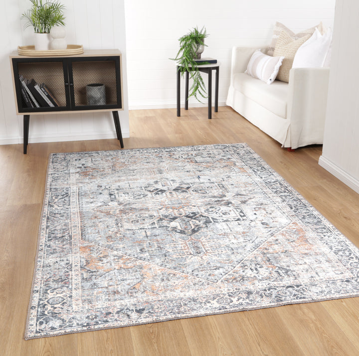 Heritage Mei Machine Washable Rug