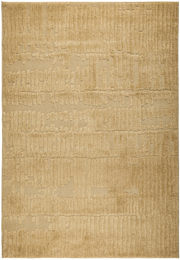 Haven Aliya High-Low Texture Gold Rug
