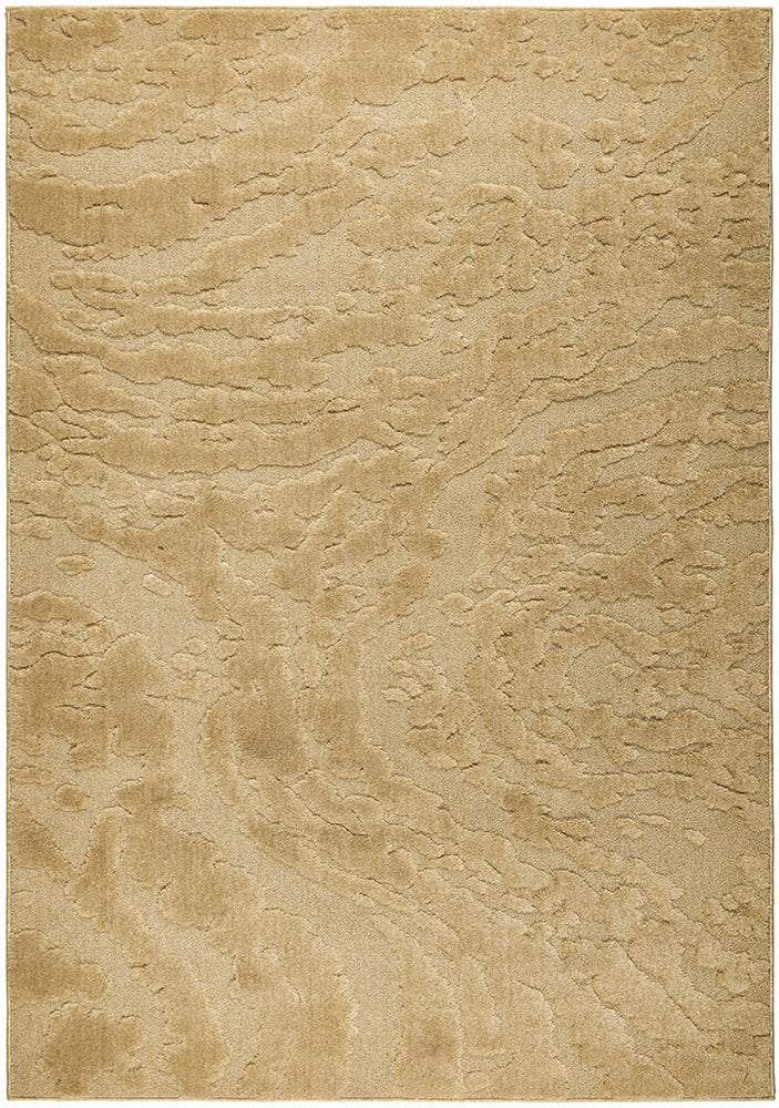 Haven Nyla Sculpted Pattern Gold Rug