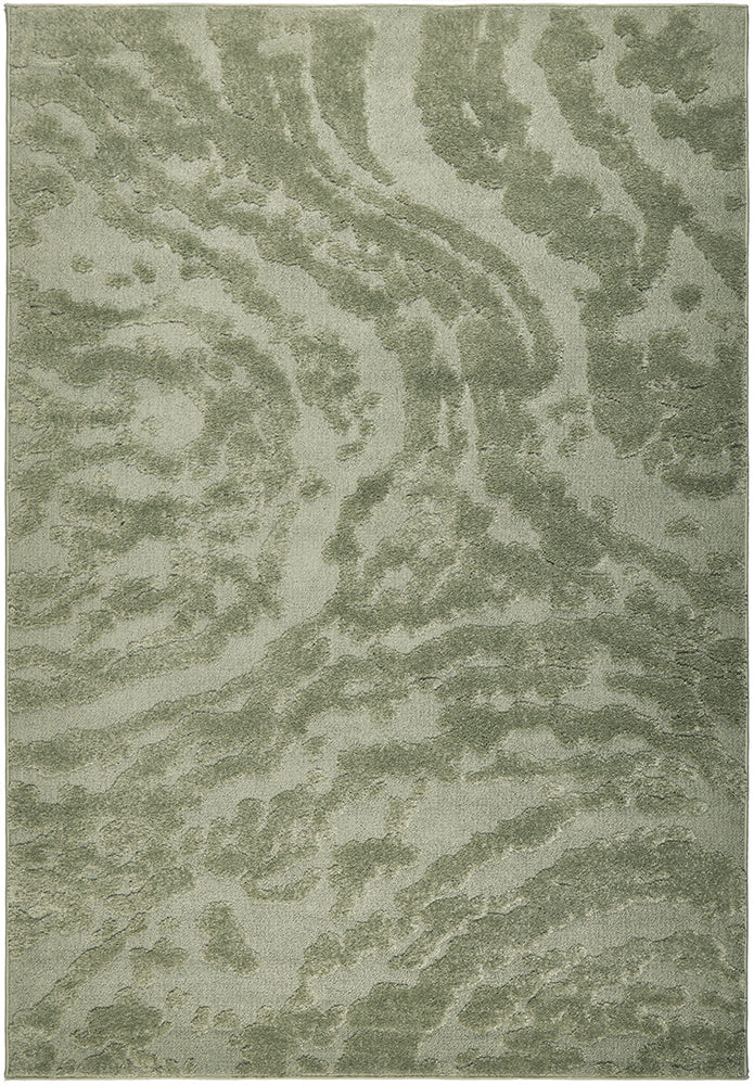 Haven Nyla Sculpted Pattern Green Rug