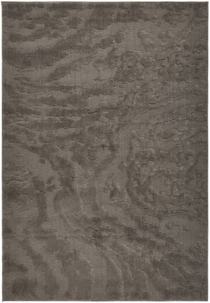 Haven Nyla Sculpted Pattern Mocha Rug