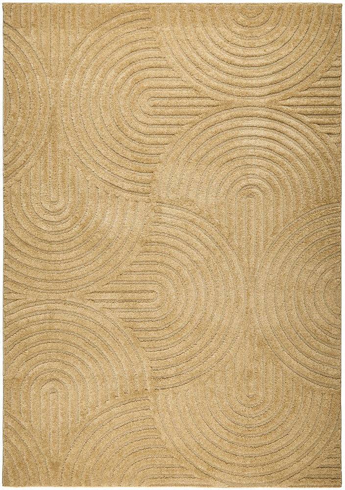 Haven Zina Sculpted Arches Gold Rug