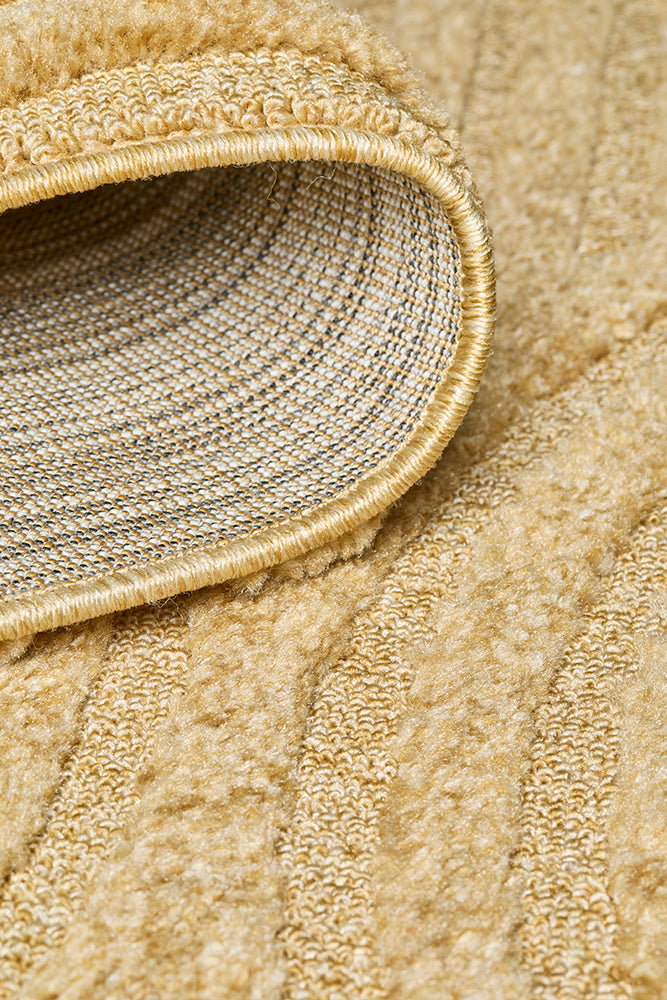 Haven Zina Sculpted Arches Gold Rug