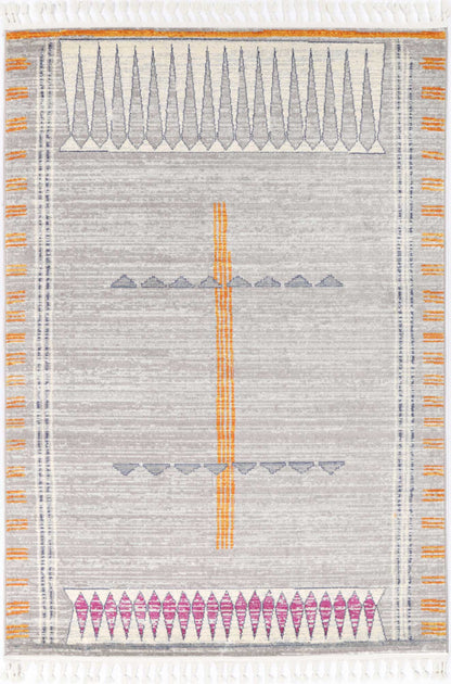Inca Tribal Grey Rug