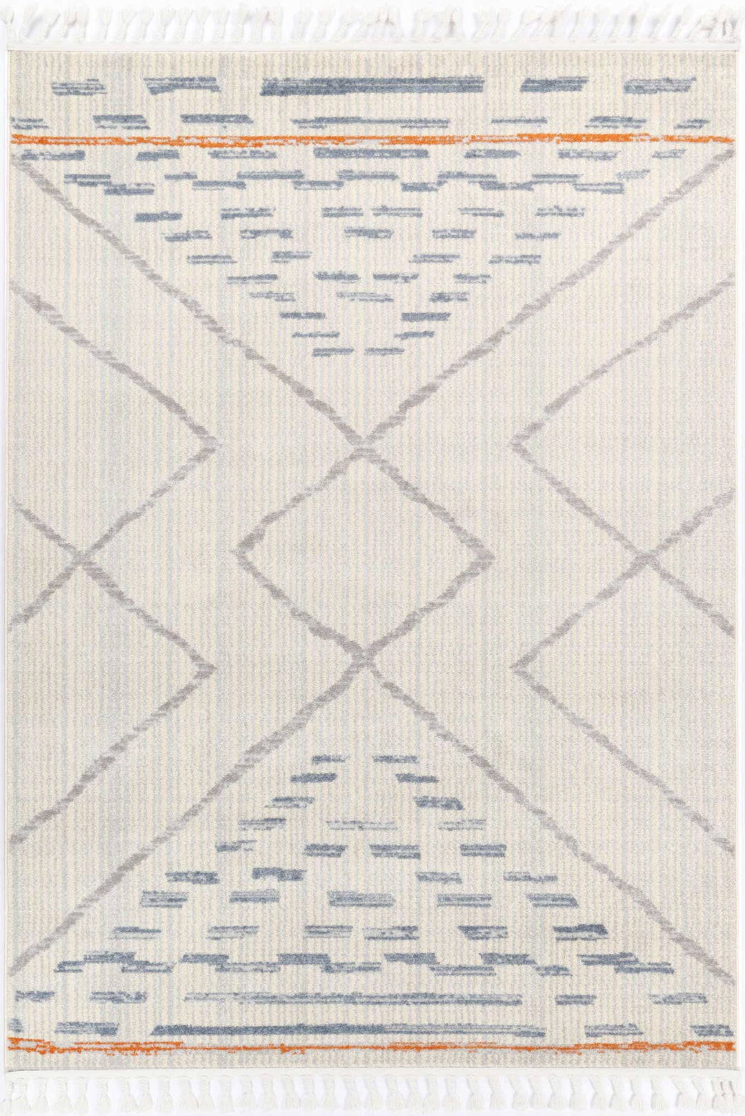 Inca Tribal Light Grey Rug