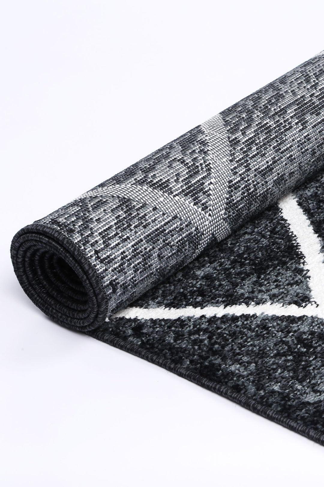 Kimberley Diamond Charcoal Rug