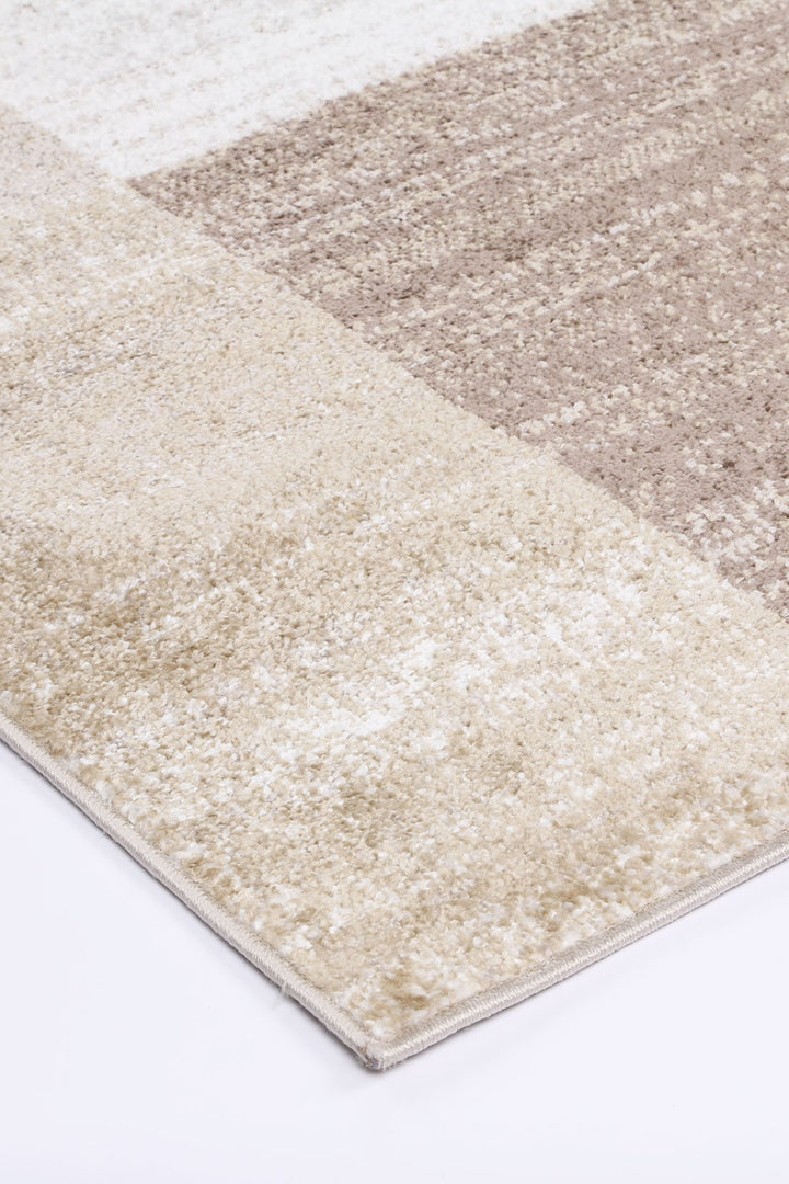 Kimberley Abstract Geometric Beige Rug