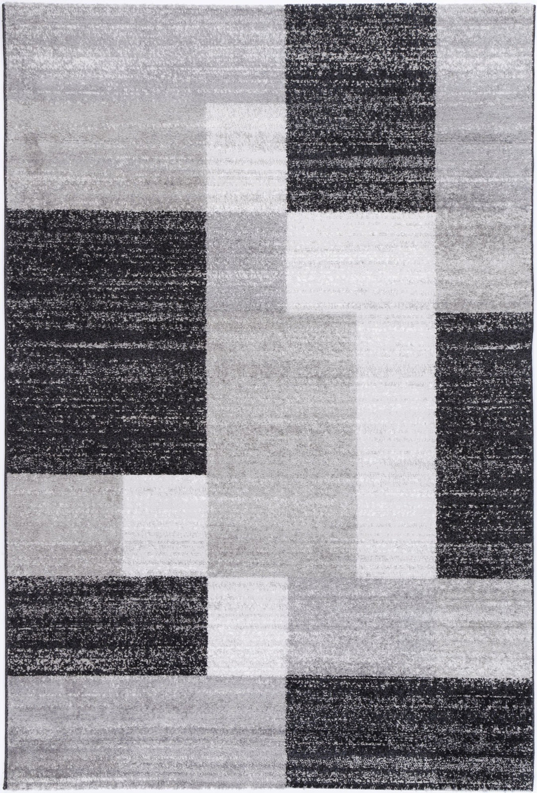 Kimberley Abstract Geometric Grey Rug