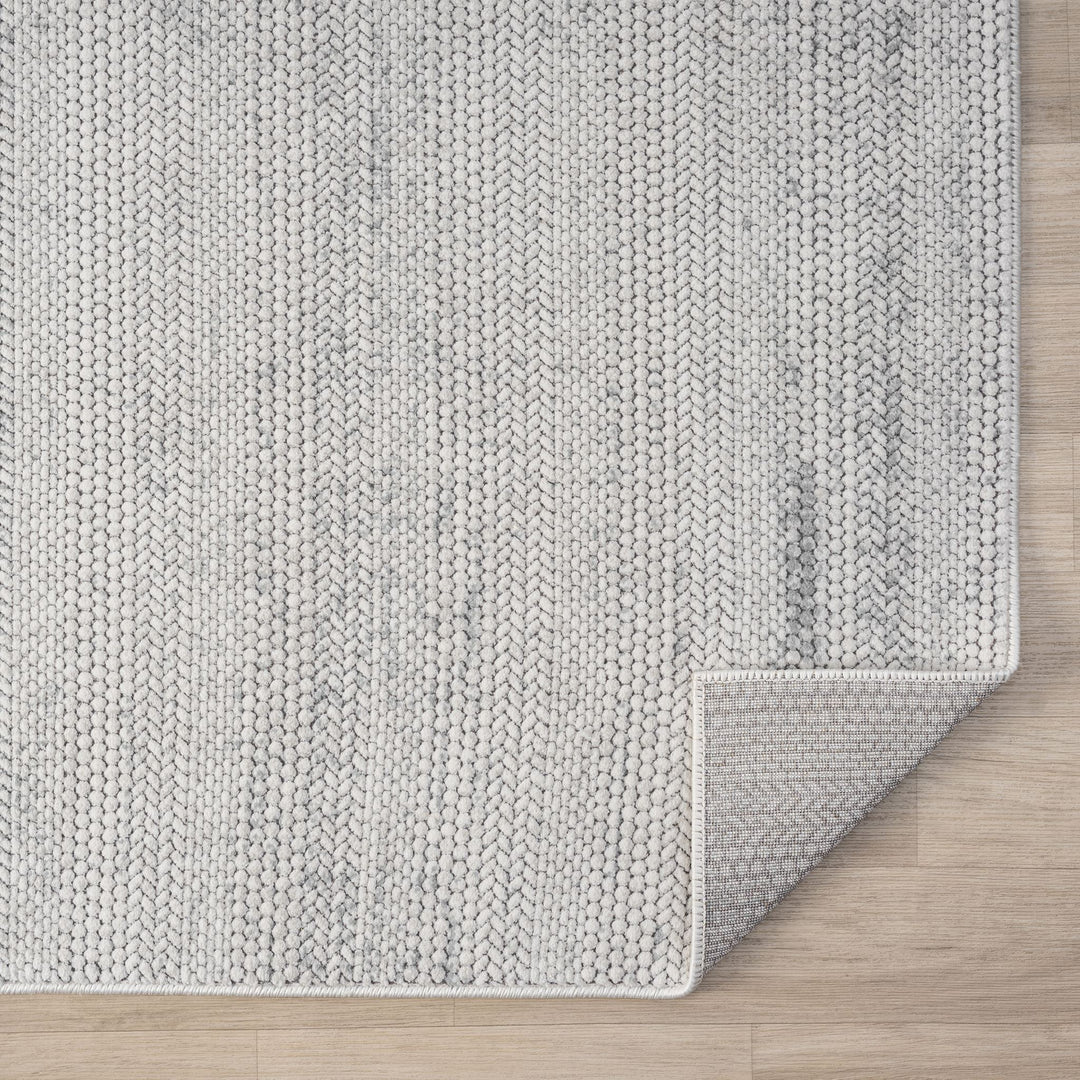 Timeless Texture Striated Cloud Runner Rug