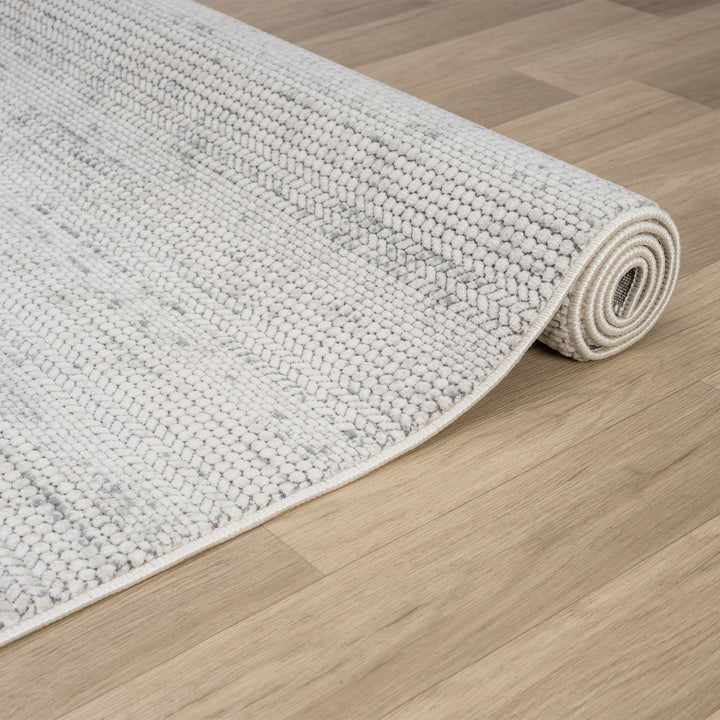 Timeless Texture Striated Cloud Runner Rug
