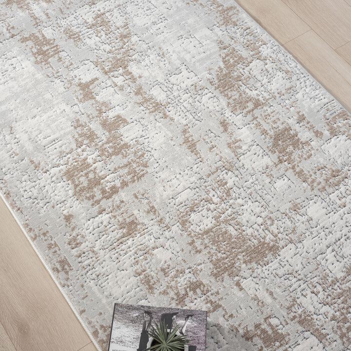Timeless Texture Vintage Fade Stone Rug