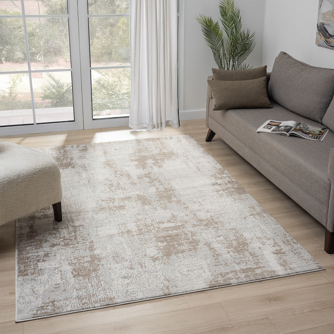 Timeless Texture Vintage Fade Stone Rug