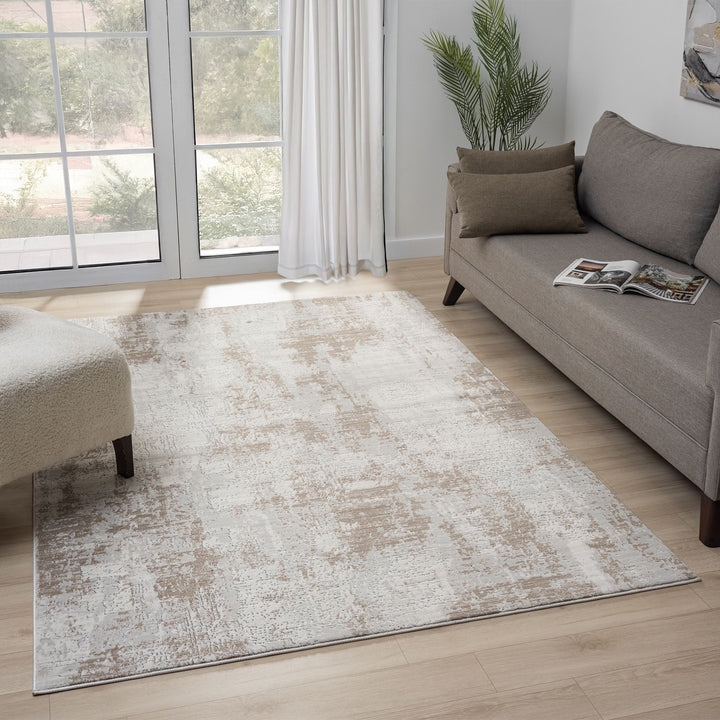 Timeless Texture Vintage Fade Stone Rug