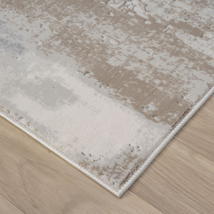 Timeless Texture Abstract Slate Rug