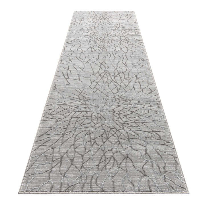 Lily 2322 Grey Hallway Runner